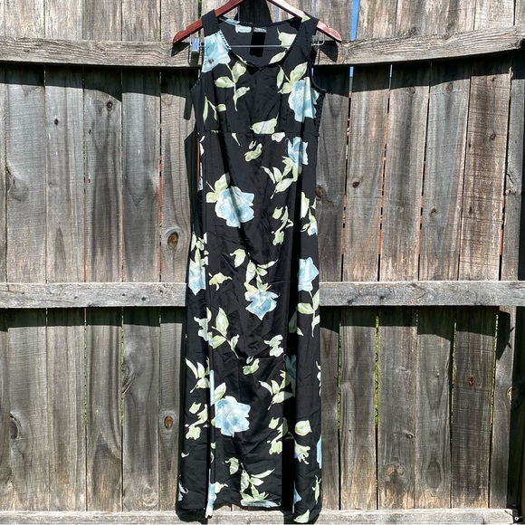 Vintage Y2K My Michelle Floral Empire Waist Max Dress - Picture 2 of 8